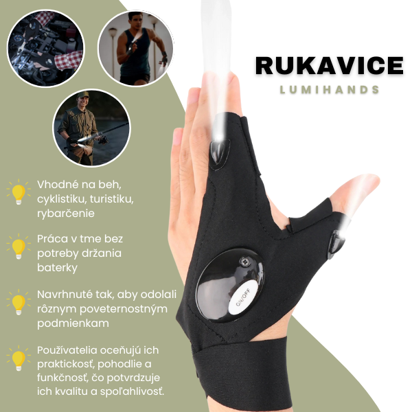 Rukavice LumiHands